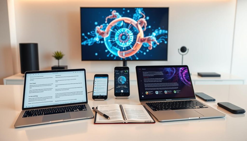 Ferramentas de IA para criação de conteúdo