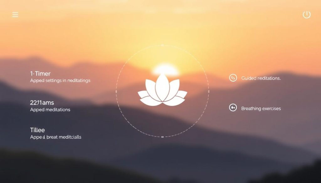 aplicativos de meditação