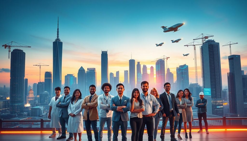 carreiras emergentes