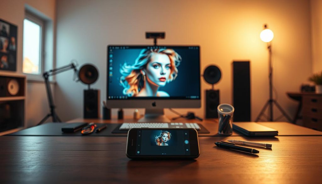 edição criativa de fotos